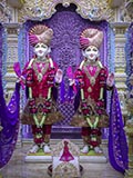Parabrahma Bhagwan Shri Swaminarayan and Aksharbrahma Shri Gunatitanand Swami
